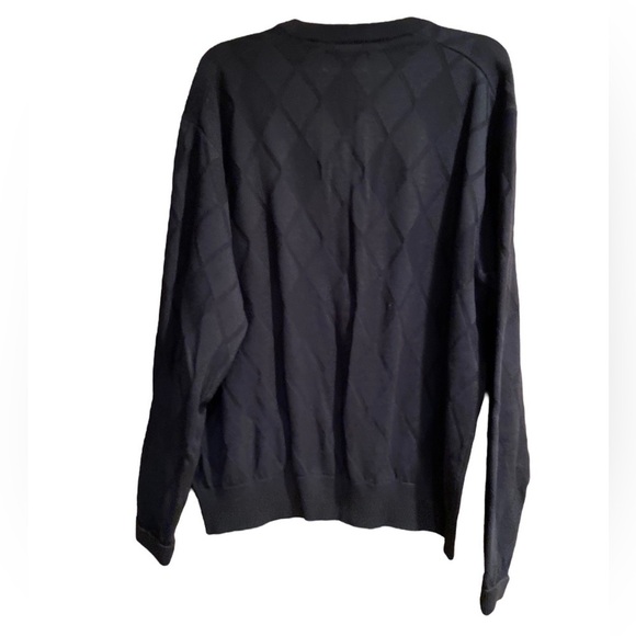GREG Norman Black Sweater Mens - Picture 2 of 5